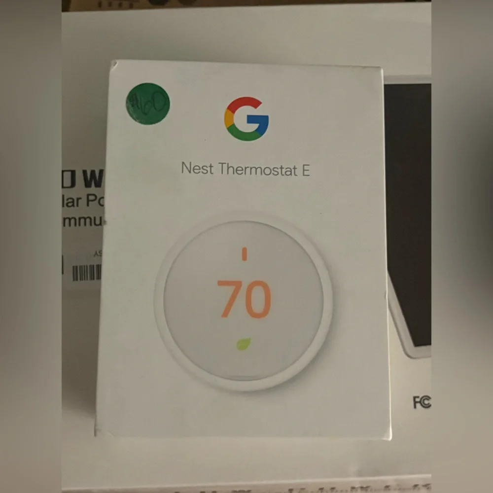 Google Smart Thermostat in White